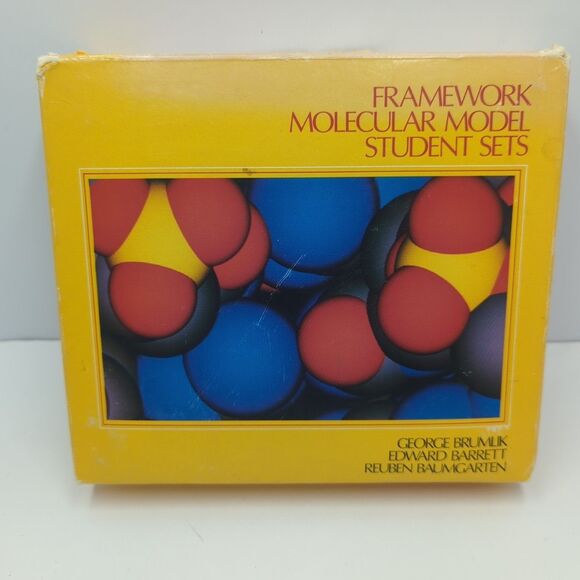 Vintage Framework Molecular Models FMM Set Prentice Hall, Inc. - Picture 2 of 6